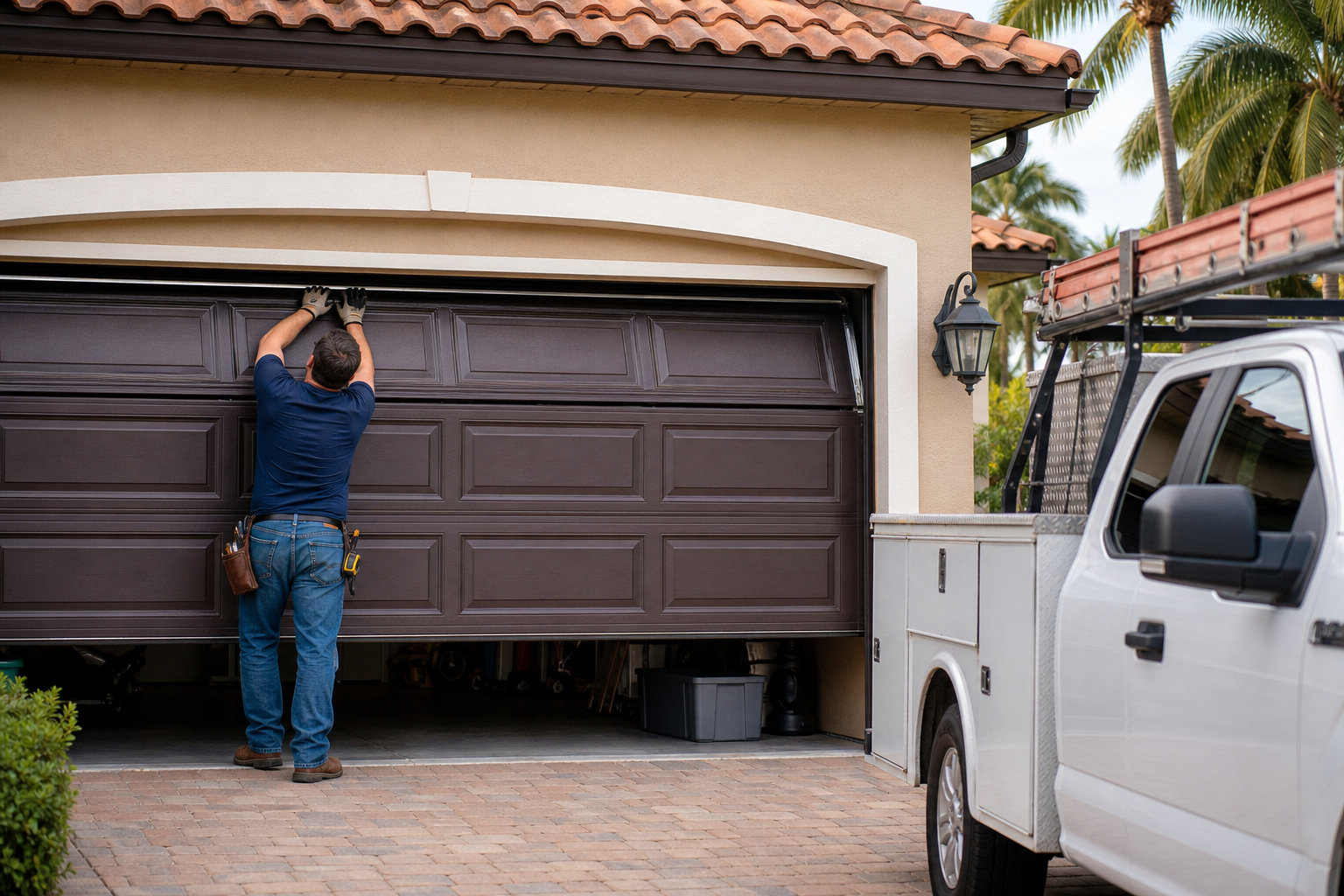 DIY vs. Professional Garage Door: What Fort Lauderdale Homeowners Should Know